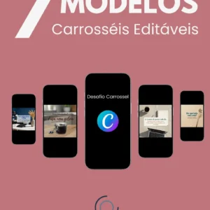 7 Modelos de Carrossel Editáveis no Canva- Desafio Carrossel