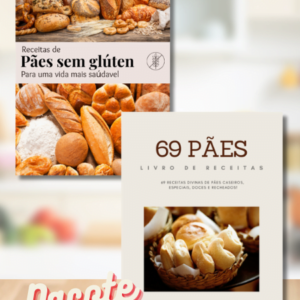 Pack Especial Receitas de Pães - Renda Extra com Pães (2 ebooks)